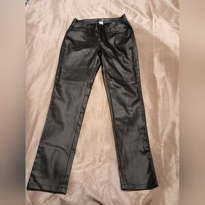 Venus  faux leather woman's pants.